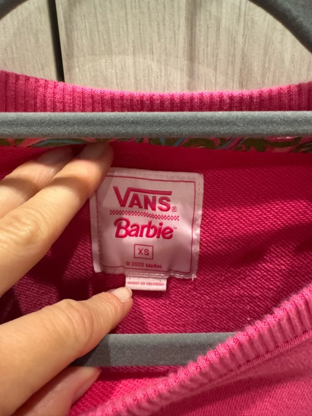 Vans Barbie Bright Pink Crewneck Sweatshirt 🩷🍓 - Picture 6 of 10